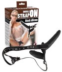 STRAP-ON SZTUCZNY PENIS PODWÓJNE DILDO SEX PAS