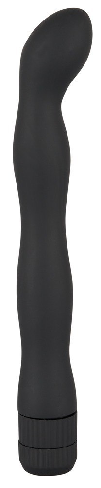 WIBRATOR ANAL LOVER CZARNY FALISTY 18 CM