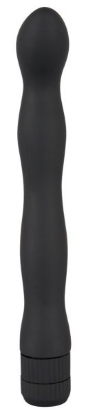 WIBRATOR ANAL LOVER CZARNY FALISTY 18 CM