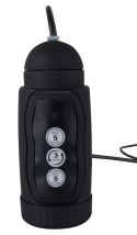 WIBRATOR MOCNY PRZYSSAWKA DILDO 5 FUNKCJI 22CM