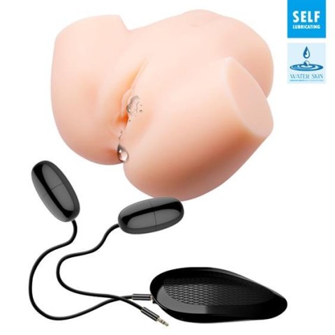 MASTURBATOR WYPĘTY TYŁEK, 2X WIBRACJE, REALISTYCZNE TUNELE, TPR