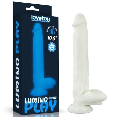 ŚWIECĄCE DILDO SILIKONOWE 21 CM LUMINO PLAY – NOCNE DOZNANIA
