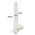ŚWIECĄCE DILDO SILIKONOWE 21 CM LUMINO PLAY – NOCNE DOZNANIA
