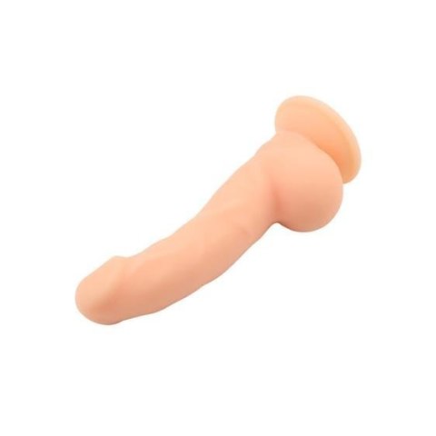 REALISTYCZNE DILDO NAVIGATO-FLESH, 22 CM, PŁYNNY SILIKON, Z PRZYSSAWKĄ