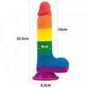 PRIDER 19,5 CM – LUKSUSOWY SILIKON MEDYCZNY, AKSAMITNY DOTYK