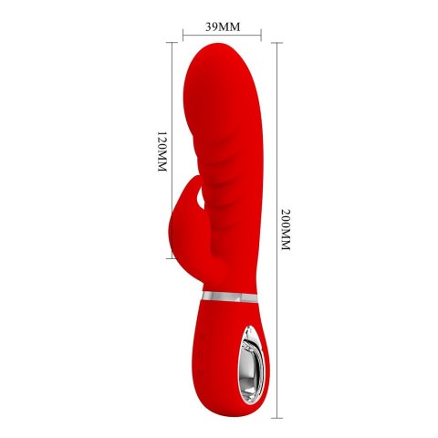 Wibrator Prescott Red 20cm Pretty Love Wibrator Prescott Red 20cm Pretty Love
