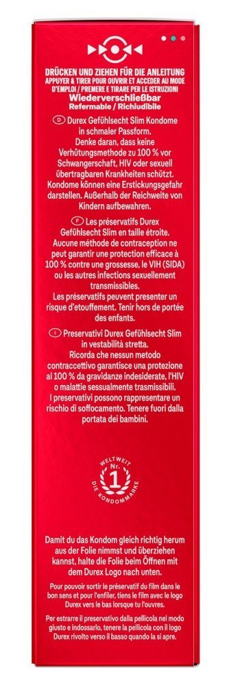 Durex Gefühlsecht Slim Fit 8