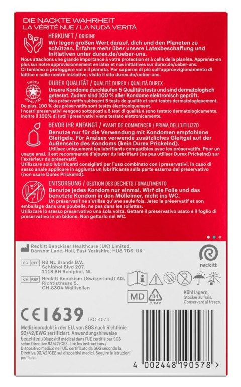 Durex Gefühlsecht Slim Fit 8