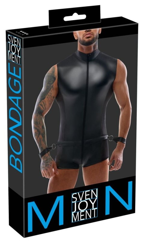 Kombinezon z kajdankami XL Svenjoment Bondage