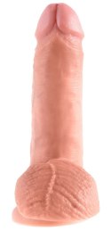 Dildo z przyssawką 17,8 cm King Cock