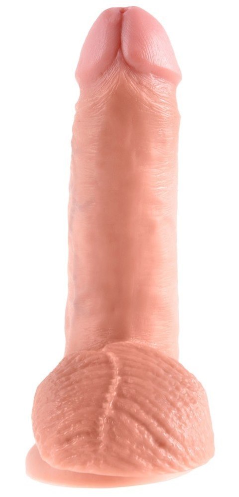Dildo z przyssawką 17,8 cm King Cock