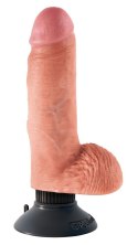 Wibrator King Cock z przyssawką 13,3 cm