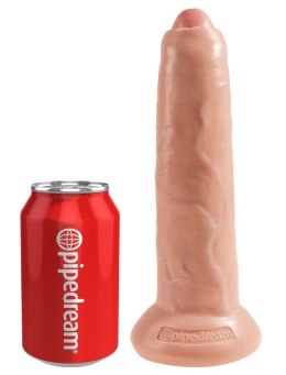 Dildo z przyssawką Uncut Cock 22,7 cm King Cock