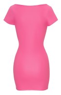 Mini sukienka Cottelli Collection różowa XL
