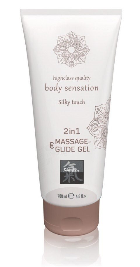 Olejek do masażu 2w1 Jedwab 200ml Shiatsu Olejek do masażu 2w1 Jedwab 200ml Shiatsu
