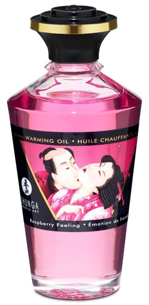 Olejek do masażu Intimate Kisses Malinowy 100ml Shunga Olejek do masażu Intimate Kisses Malinowy 100ml Shunga
