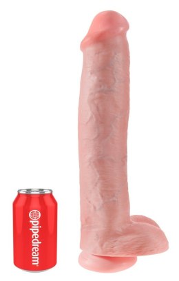 Dildo z przyssawką 38 cm King Cock