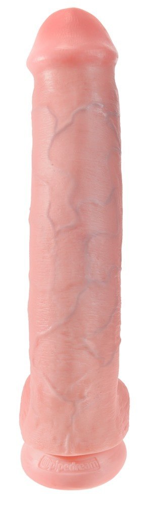 Dildo z przyssawką 38 cm King Cock