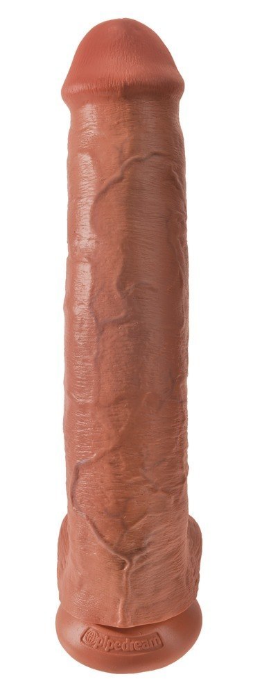 Dildo z przyssawką 38 cm King Cock