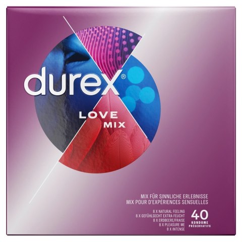 Durex Love Mix Pack of 40 Durex Love Mix Pack of 40