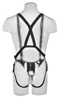 King Cock Hollow Strap-On Suspender System 30cm