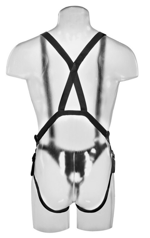King Cock Hollow Strap-On Suspender System 30cm