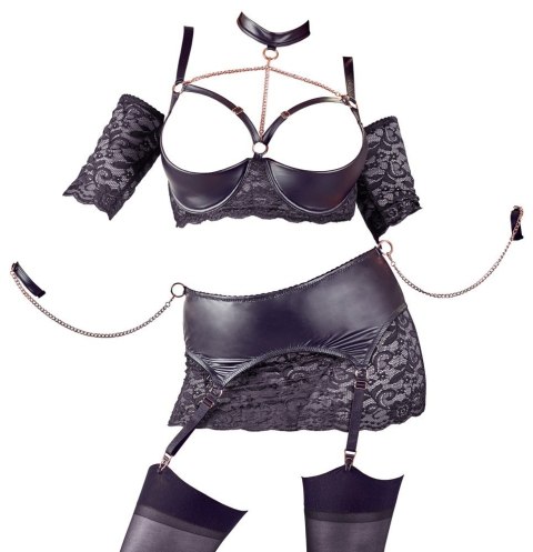 Komplet bielizny Cottelli Bondage 90E/XL Komplet bielizny Cottelli Bondage 90E/XL