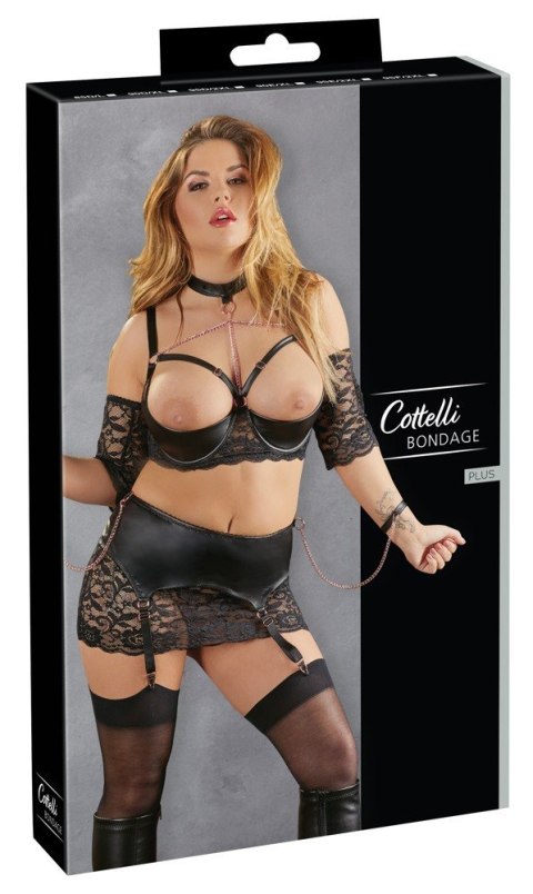 Komplet bielizny Cottelli Bondage 90E/XL Komplet bielizny Cottelli Bondage 90E/XL