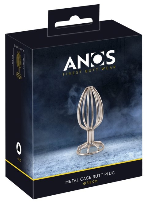 Anos Metal Cage Butt Plug 3.8 Anos Metal Cage Butt Plug 3.8