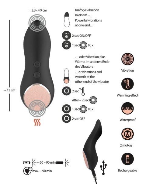 CUPA Warming Touch Vibrator CUPA Warming Touch Vibrator