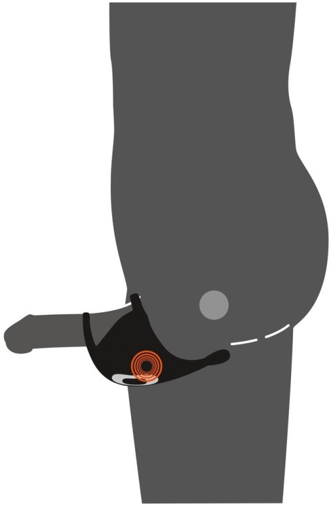 Rebel Cock ring with RC Ball m Rebel Cock ring with RC Ball m
