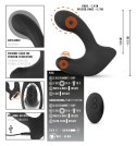 Rebel RC Butt Plug with 3 func