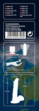 REALISTYCZNY DILDO Z PRZYSSAWKĄ 15 CM – NATURALNE DOZNANIA