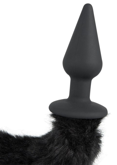 KOREK ANAL SEX SILIKONOWY KOCI OGON 11CM BAD KITTY