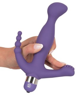WIBRATOR STYMULATOR ŁECHTACZKI 5 FUNKCJI 20,5 CM