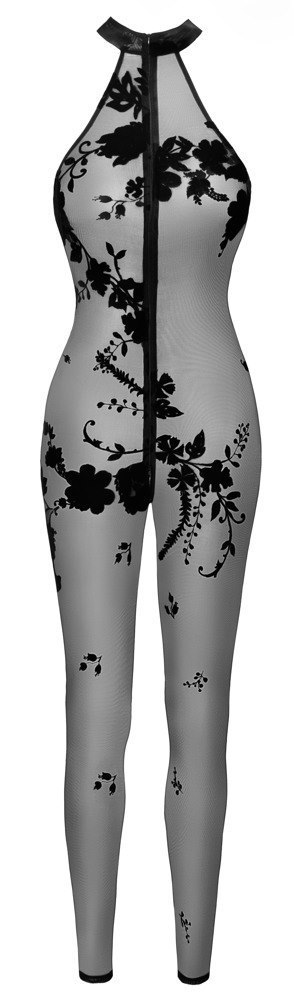 Catsuit Ego XL Noir Handmade
