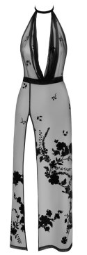 Długa sukienka Divinity z odkrytymi plecami S Noir Handmade