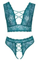 Bra Set teal 2XL