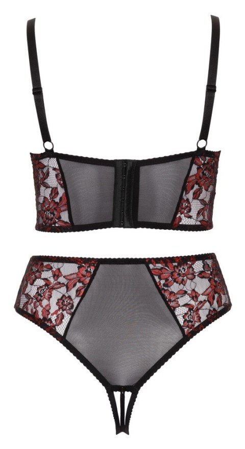 Bra Set black/red 95C/2XL