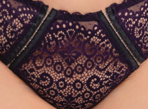 Bra Set purple 4XL
