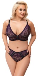 Bra Set purple XL