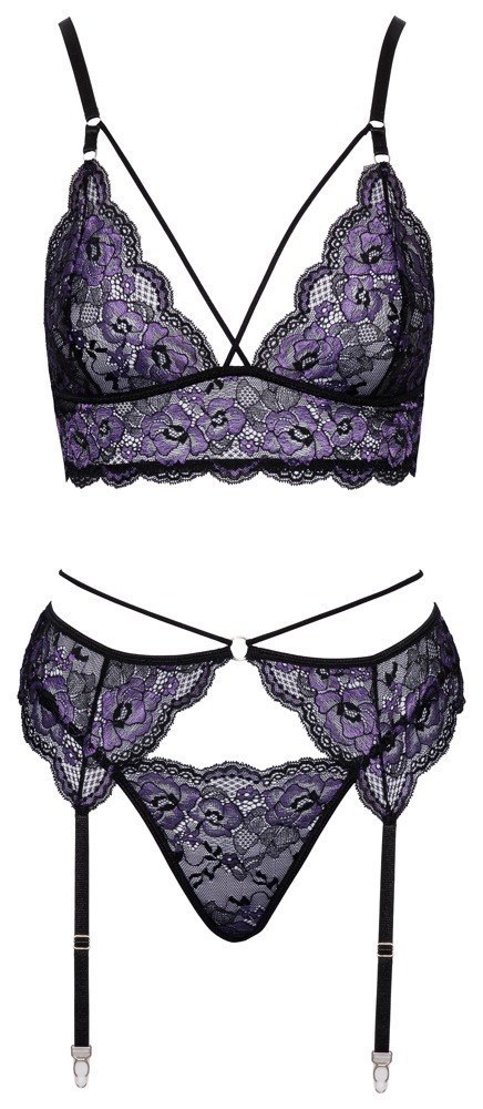 Bra Suspender Set L
