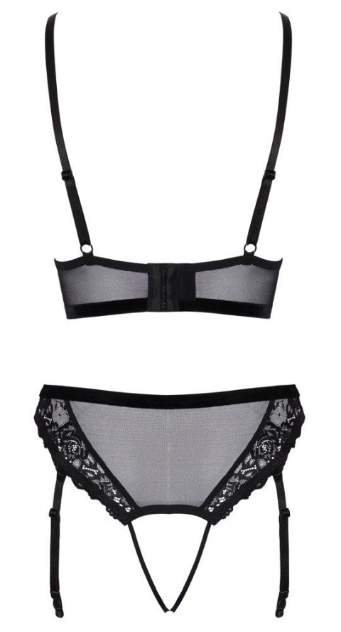 Bra & Thong black XL