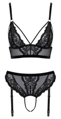 Bra & Thong black S