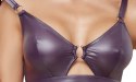 Bra and Briefs purple M
