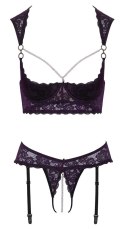 Shelf Bra Set Purple 85B/L