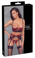 Shelf Bra Set black/red XL