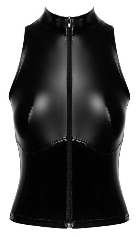Noir Top w Zip L
