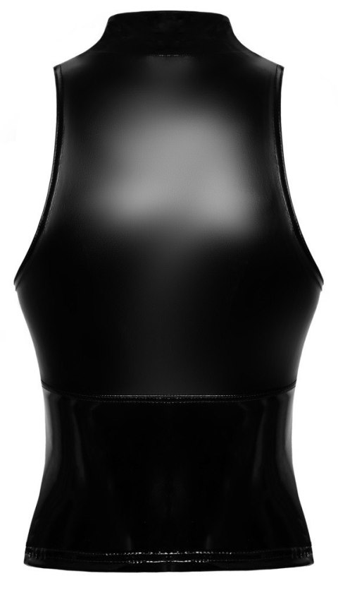 Noir Top w Zip L