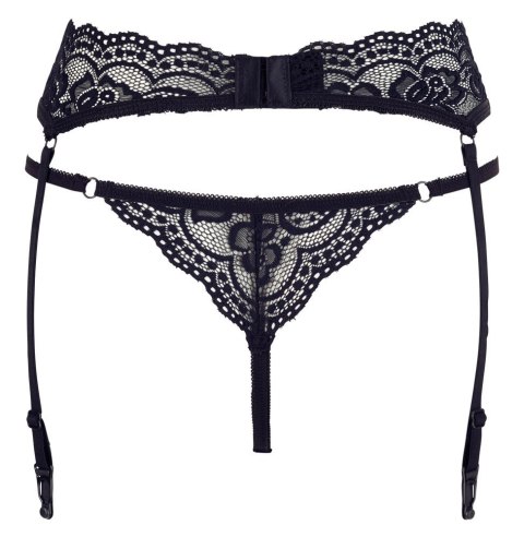 String & Suspenders black S